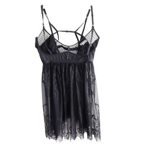 Coquette Diva Black Chemise